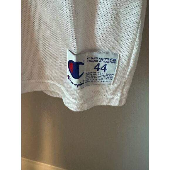 VTG 1992 Authentic Shaquille O'Neal Champion Jersey Orlando Magic Sz 44 White - Picture 3 of 3